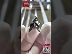 Ροζ χρυσό γυαλισμένο πλακάκι από ανοξείδωτο χάλυβα 20mm L σχήμα πλακάκι μεταλλικό γωνιακό πλακάκι