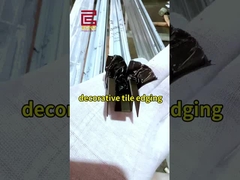 Ατσάλινο γυαλί Τρίμινγκ Διάδρομο 0 Gap ακρίβεια + Ρουτσίδας Ασφαλής πόρτες ντους & οθόνες!