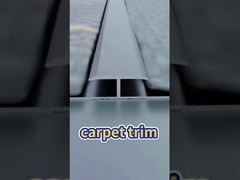 Ελαστική λαμινέτα σε χαλί Τρίμ μεταλλικό συνδετήρα μετάβαση ταινία 3m