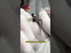 Διακοσμητική γραμμή από ανοξείδωτο χάλυβα με τετράγωνη άκρη | Μοντέρνο διακοσμητικό φινίρισμα για τοίχους & πλακάκια