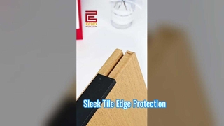 Επένδυση άκρων από αλουμίνιο τύπου F: Ιδανικό για φινίρισμα τοίχου και δαπέδου