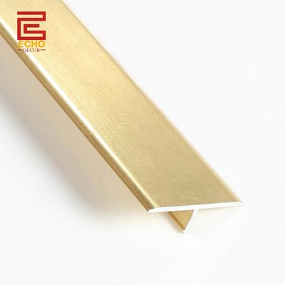 ποιότητας  Aluminium Exterior Flooring T Molding Transition Strip Room Metal Floor Divider Strips εργοστάσιο