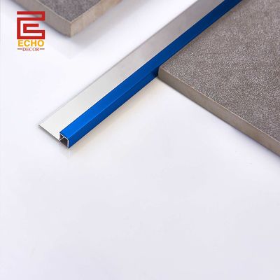 Διακοσμητικό μπλε από ανοξείδωτο χάλυβα Bullnose Trim Κεραμικό τοίχο πλακάκια