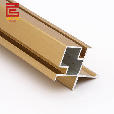 Σύγχρονη Wainscoting Top Τρίμ Ματ Χρυσό τοίχωμα Πίνακα Τρίμ Τυποποίηση