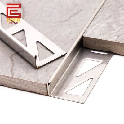 Διακοσμητικό μέταλλο εξωτερική γωνία Τρίμ Edge Tile Τρίμ για τοποθέτηση