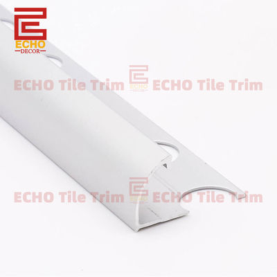 11mm Bullnose Edge Αλουμινίου Tile Trim Wall Tile Γωνιακά προφίλ