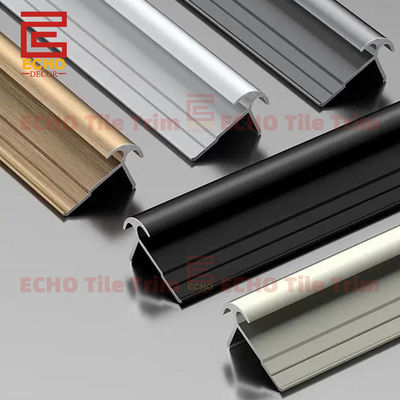 Αλουμινίου Chrome Εξωτερική Γωνία τοίχος Πίνακα Τρίμ και Edge 8mm