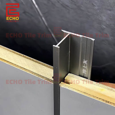 Premium Metal Wall Panel Trim 10mm Corner Edge Trim For Wood Paneling