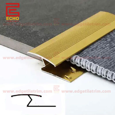 Χάλυβα Z Edge Carpet Trim Για να λαμινοποιηθεί οριακή μεταβατική λωρίδα 3m